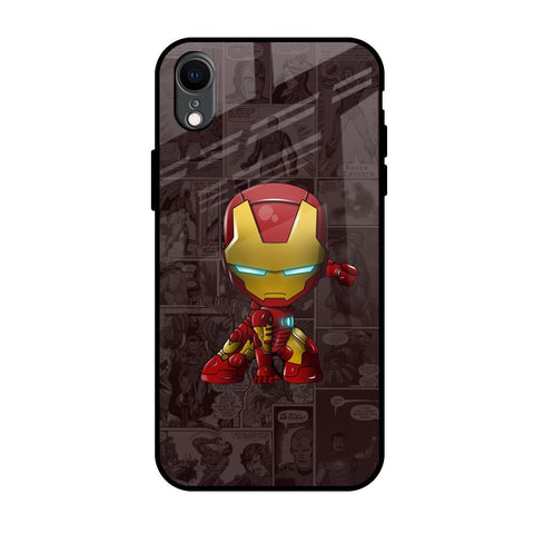 Angry Baby Super Hero iPhone XR Glass Back Cover Online