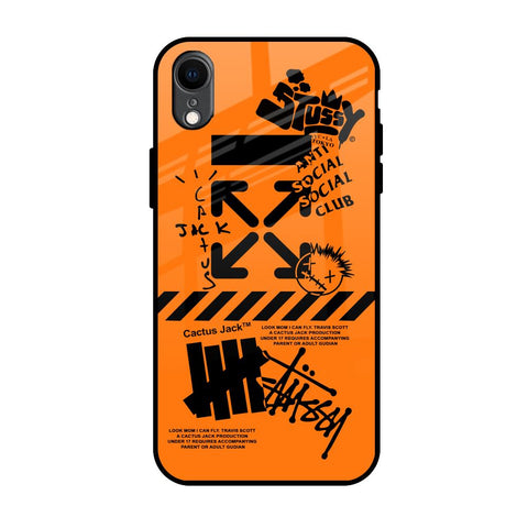 Anti Social Club iPhone XR Glass Back Cover Online