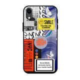 Smile for Camera iPhone XR Glass Back Cover Online
