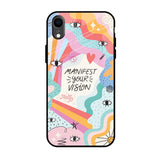 Vision Manifest iPhone XR Glass Back Cover Online