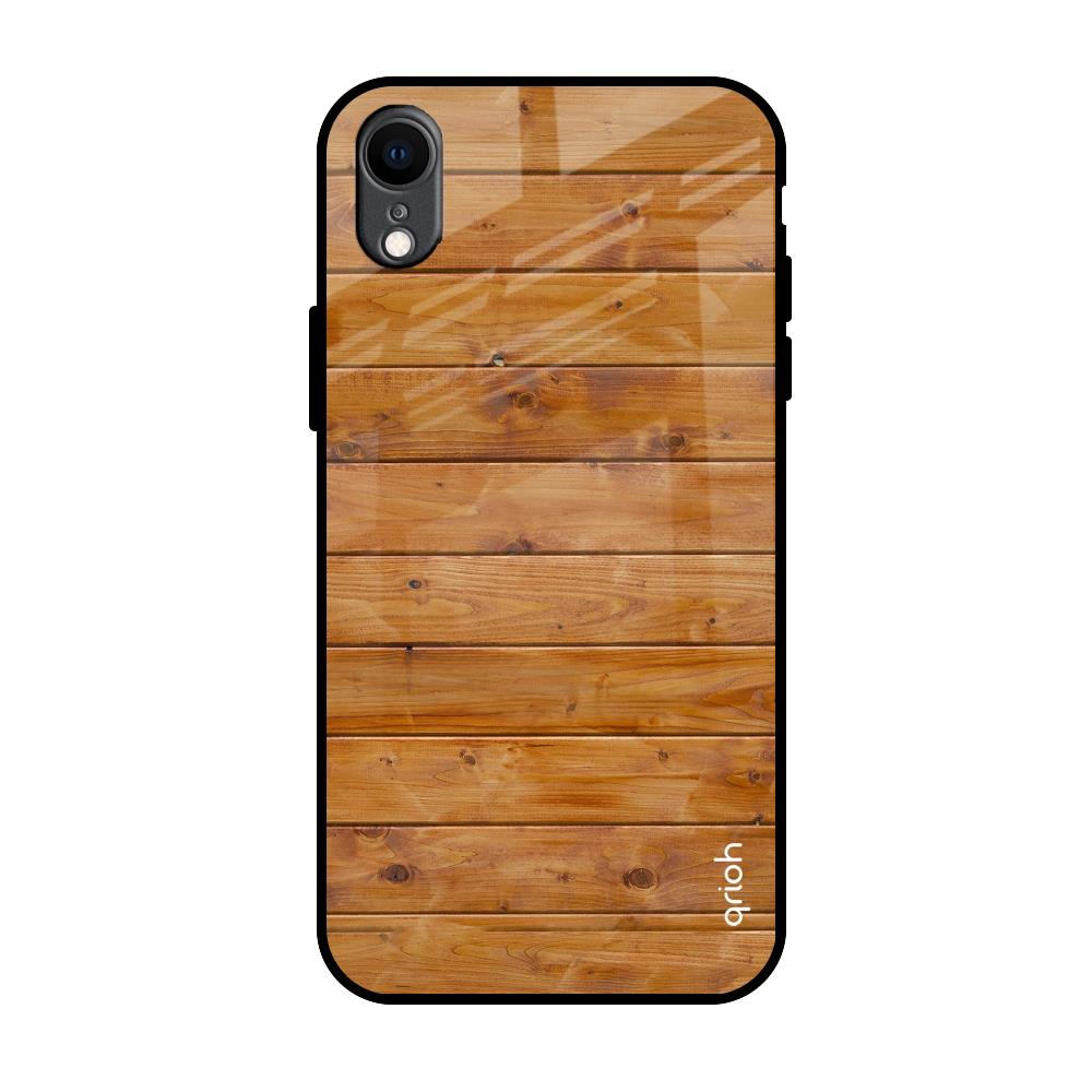 Timberwood iPhone XR Glass Back Cover Online