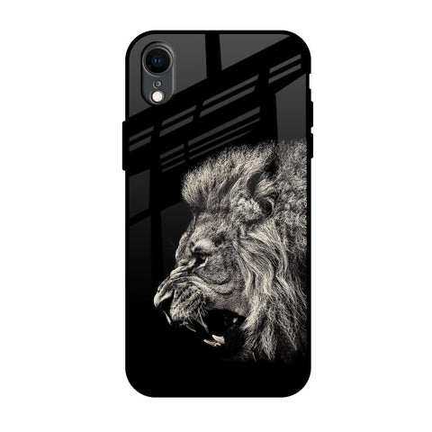 Brave Lion iPhone XR Glass Back Cover Online