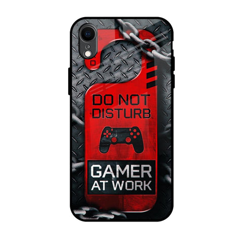Do No Disturb iPhone XR Glass Back Cover Online