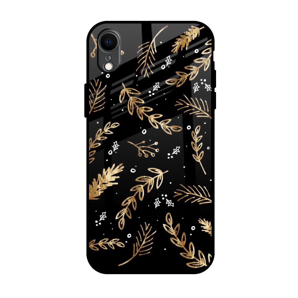 Autumn Leaves iPhone XR Glass Back Cover Online