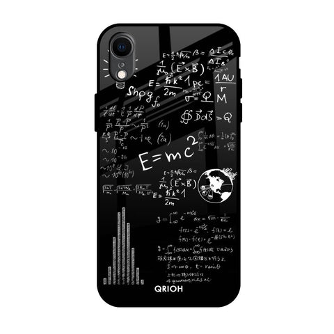 Funny Math iPhone XR Glass Back Cover Online