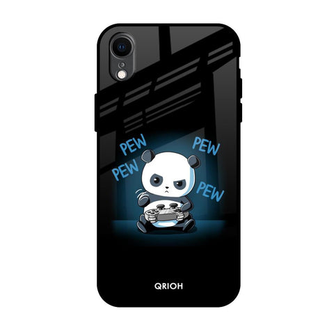 Pew Pew iPhone XR Glass Back Cover Online