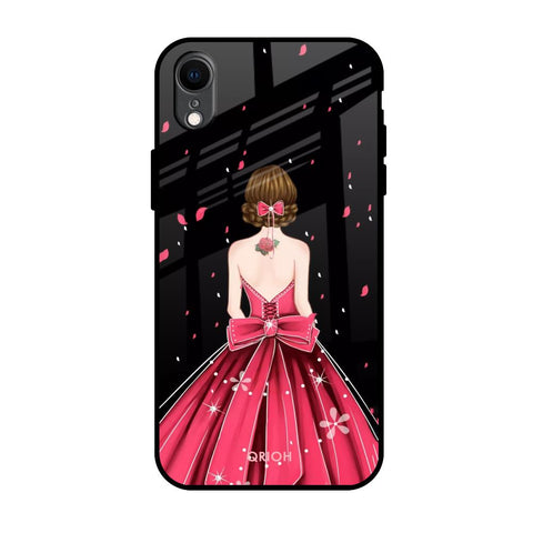 Fashion Princess iPhone XR Glass Back Cover Online