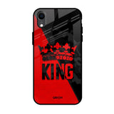 I Am A King iPhone XR Glass Back Cover Online