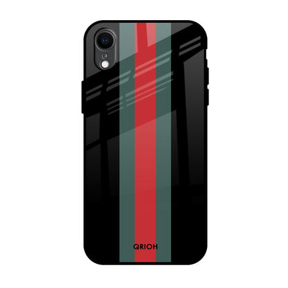 Vertical Stripes iPhone XR Glass Back Cover Online