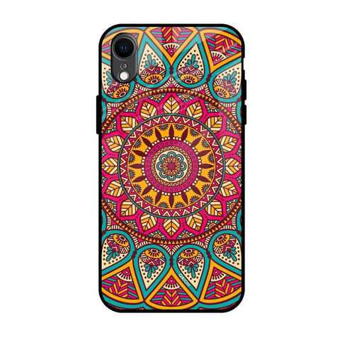 Elegant Mandala iPhone XR Glass Back Cover Online