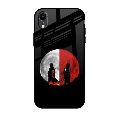 Anime Red Moon iPhone XR Glass Back Cover Online