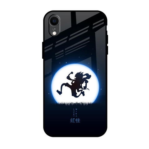Luffy Nika iPhone XR Glass Back Cover Online