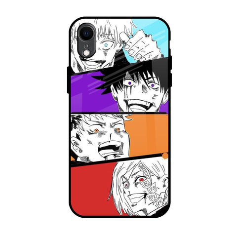 Anime Sketch iPhone XR Glass Back Cover Online