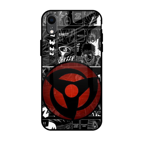 Sharingan iPhone XR Glass Back Cover Online