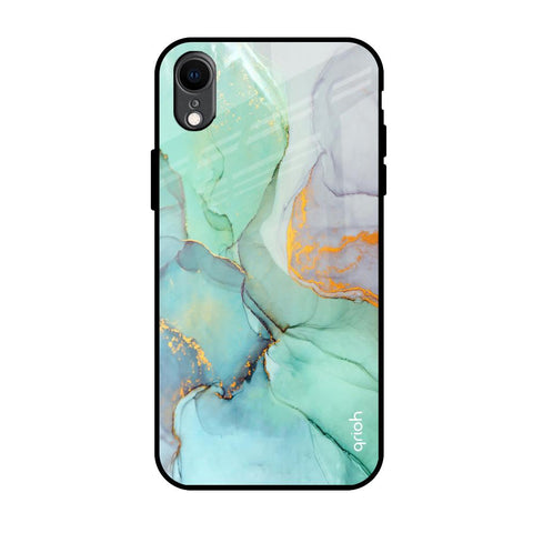 Green Marble iPhone XR Glass Back Cover Online