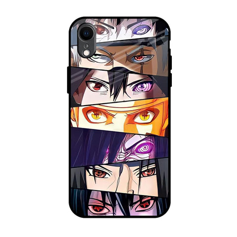 Anime Eyes iPhone XR Glass Back Cover Online