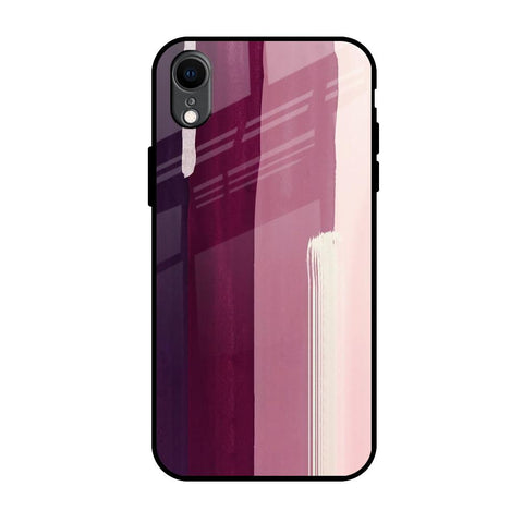 Brush Stroke Art iPhone XR Glass Back Cover Online