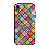 Multicolor Mandala iPhone XR Glass Back Cover Online