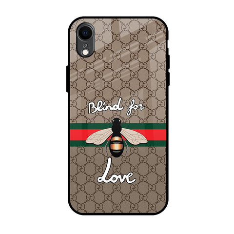 Blind For Love iPhone XR Glass Back Cover Online