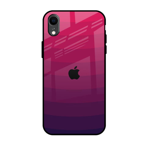 Wavy Pink Pattern iPhone XR Glass Back Cover Online