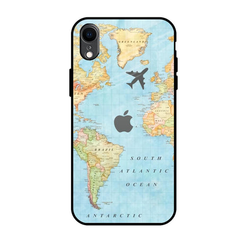 Fly Around The World iPhone XR Glass Back Cover Online