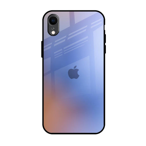 Blue Aura iPhone XR Glass Back Cover Online