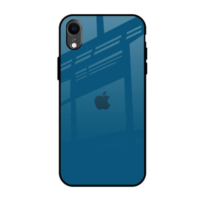 Cobalt Blue iPhone XR Glass Back Cover Online