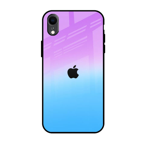 Unicorn Pattern iPhone XR Glass Back Cover Online