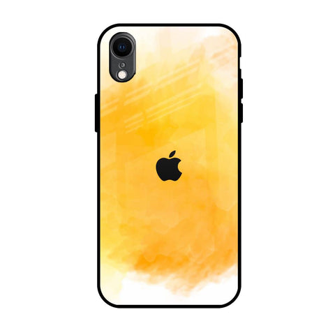 Rustic Orange iPhone XR Glass Back Cover Online