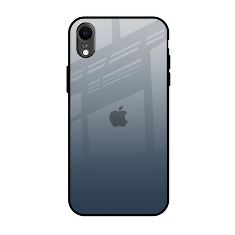 Smokey Grey Color iPhone XR Glass Back Cover Online