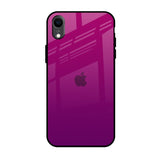 Magenta Gradient iPhone XR Glass Back Cover Online