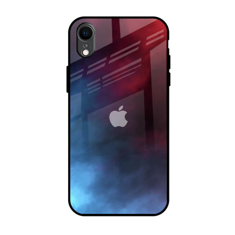 Smokey Watercolor iPhone XR Glass Back Cover Online