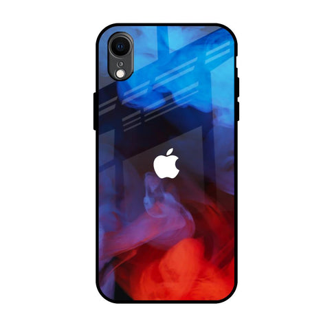Dim Smoke iPhone XR Glass Back Cover Online