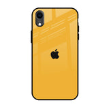 Fluorescent Yellow iPhone XR Glass Back Cover Online