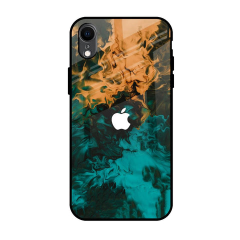 Watercolor Wave iPhone XR Glass Back Cover Online
