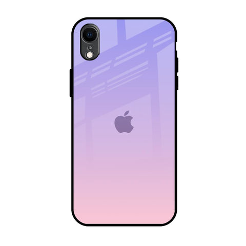 Lavender Gradient iPhone XR Glass Back Cover Online
