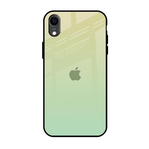 Mint Green Gradient iPhone XR Glass Back Cover Online