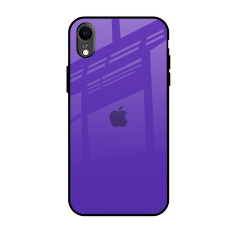 Amethyst Purple iPhone XR Glass Back Cover Online