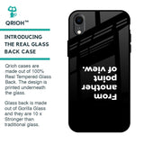 Motivation Glass Case for iPhone XR