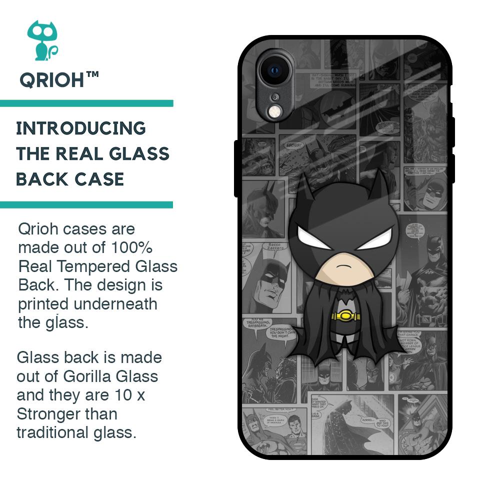 Cartoon Art Glass Case for iPhone XR
