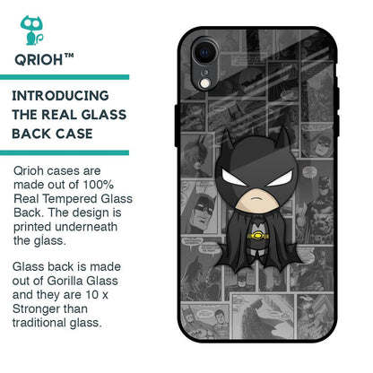 Cartoon Art Glass Case for iPhone XR