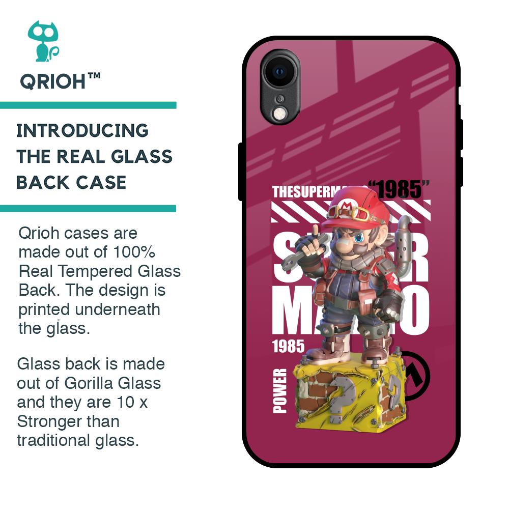Gangster Hero Glass Case for iPhone XR