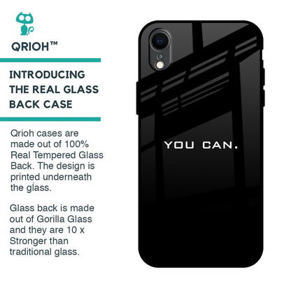 You Can Glass Case for iPhone XR