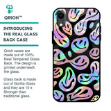 Acid Smile Glass Case for iPhone XR