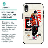 Bape Luffy Glass Case for iPhone XR