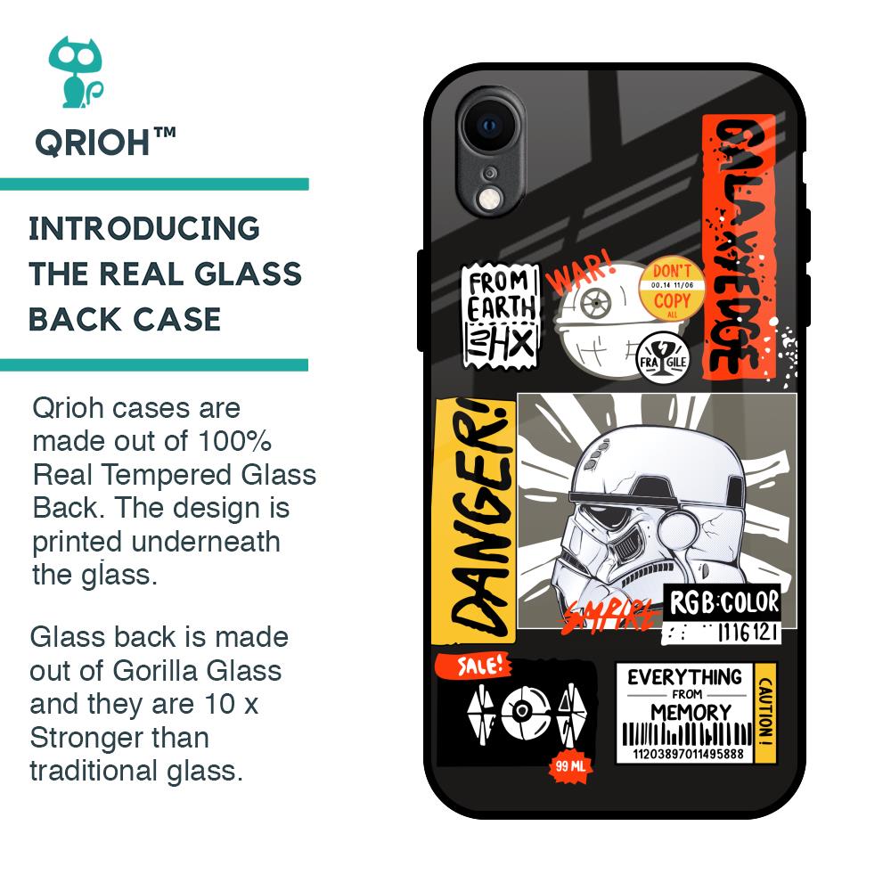 Galaxy Edge Glass Case for iPhone XR