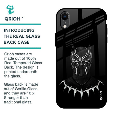 Dark Superhero Glass Case for iPhone XR