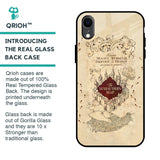 Magical Map Glass Case for iPhone XR