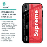 Supreme Ticket Glass Case for iPhone XR
