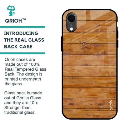 Timberwood Glass Case for iPhone XR